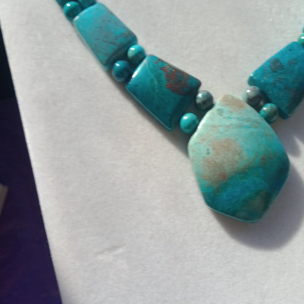 Jay King Dtr Sterling Silver Statement Chrysocoll… - image 5